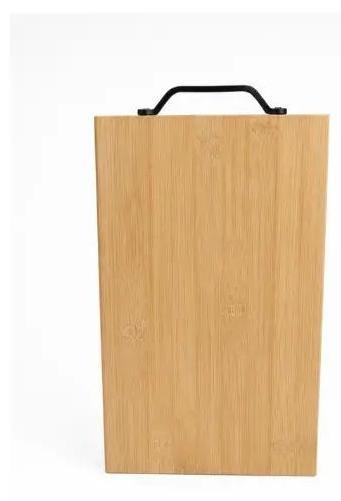 Mutfio Schneidebrett aus Bambus 20 x 30 cm zum Schneiden von Gemüse 3851-1