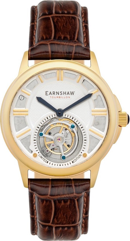 Thomas Earnshaw ES-8239-03 Disraeli Tourbillon Herrenuhr 42mm 3ATM