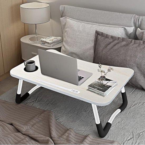 Famanu Laptop-Tisch - 4 USB-Anschlüsse - Weiß SHSHOP
