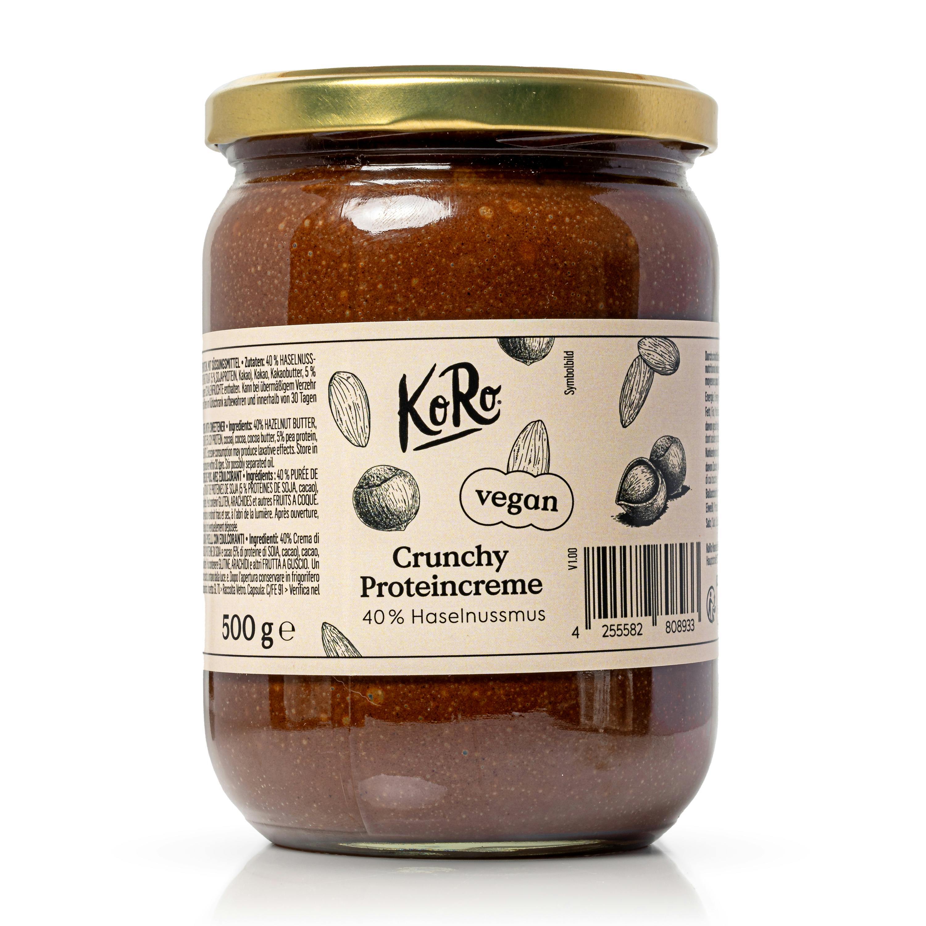 KoRo | Vegane Proteincreme Haselnuss Kakao 500 g