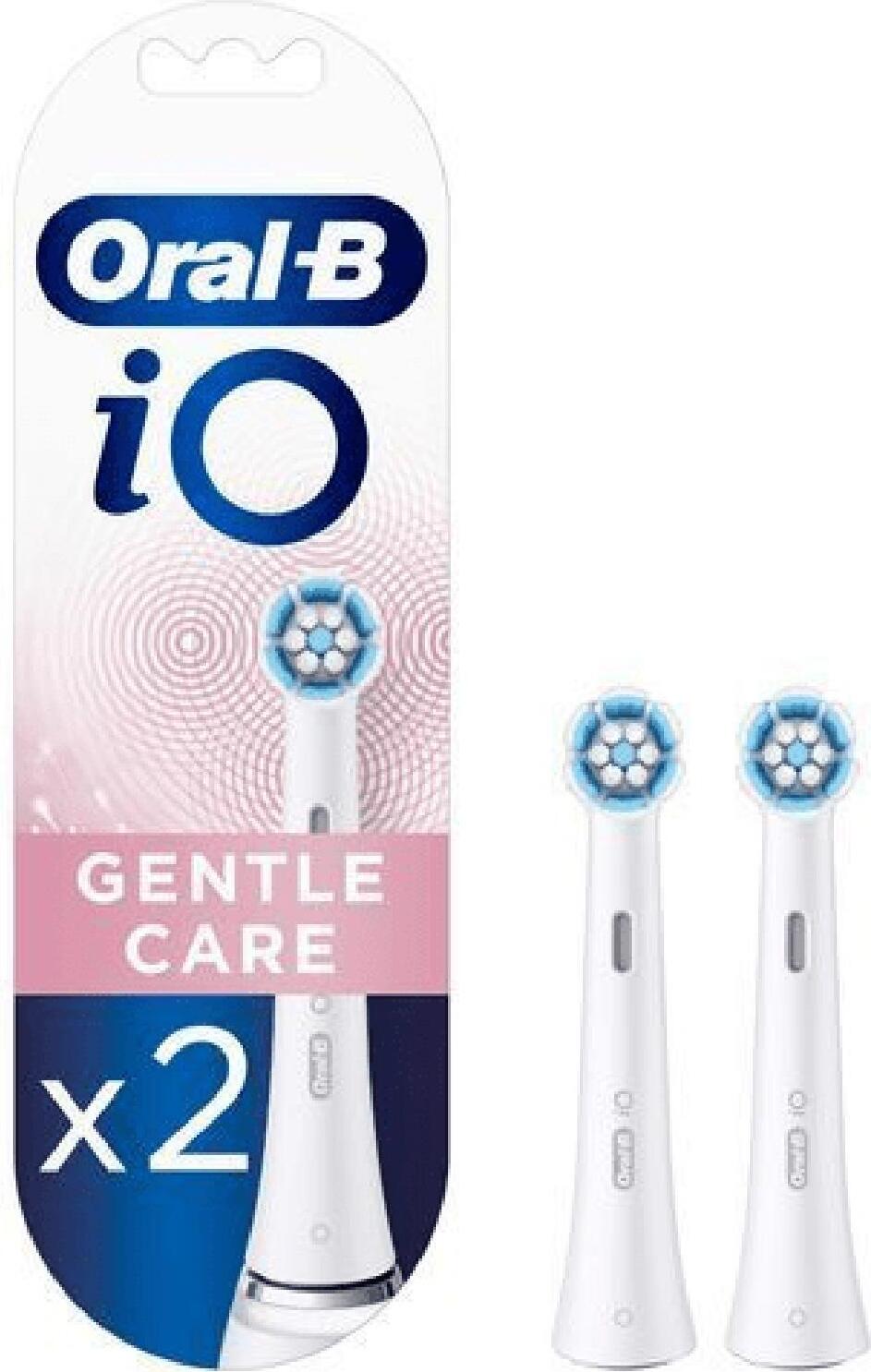 Oral-B iO Gentle Care 80335631, 2 kusov, Biela, Nemecko, Oral-B, 16 g, 22,8 mm