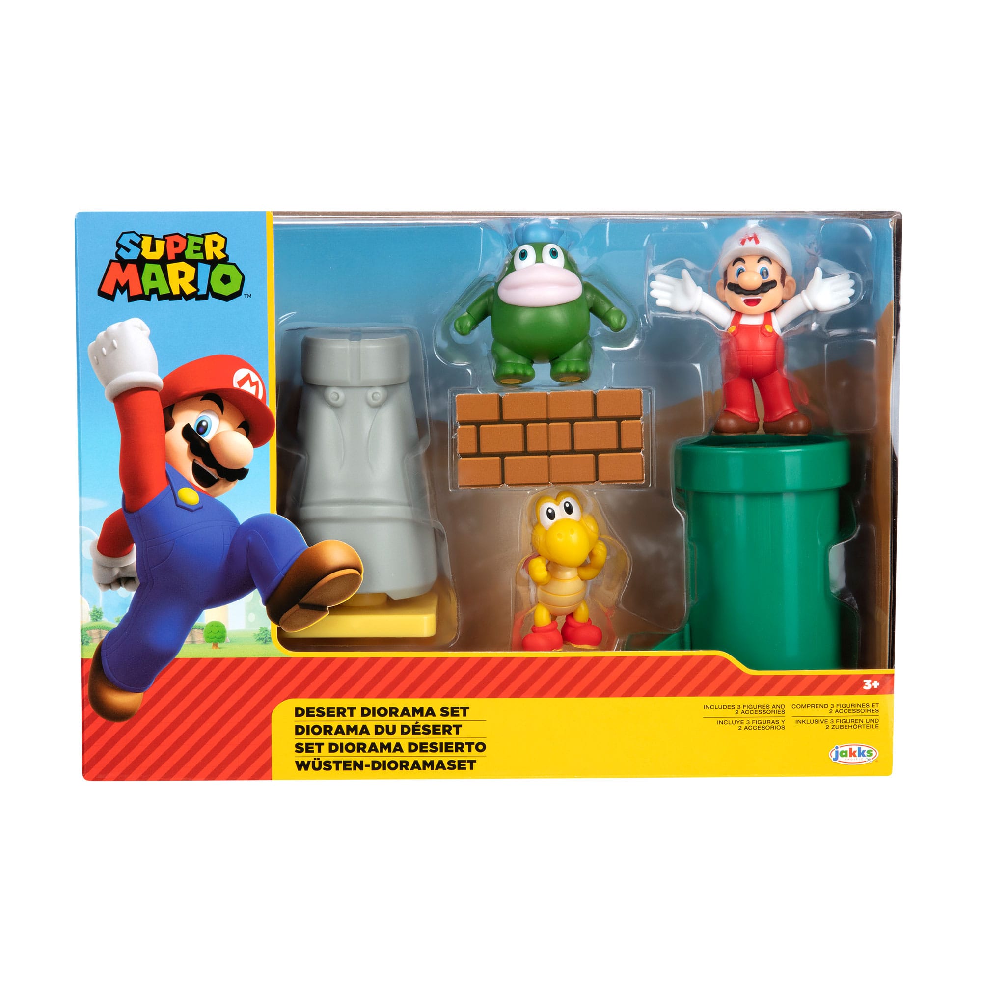 Super Mario - Personaggi Multipack Diorama 6 cm Set da Gioco – Nuvole Mondo  Film Watch