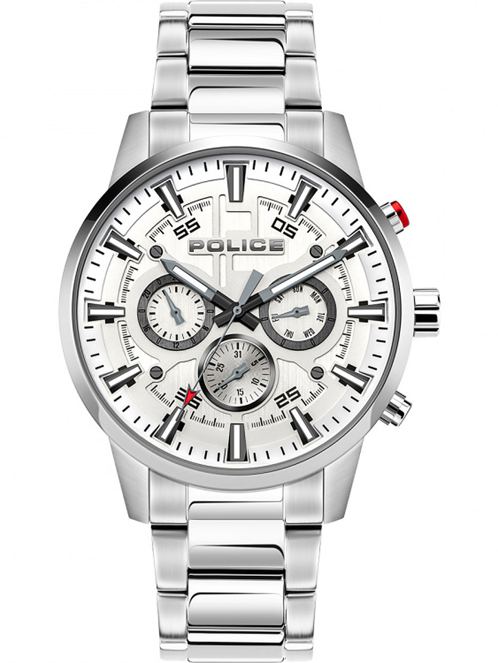 Police PEWJK2003401 Farebné Herren 48mm 5ATM