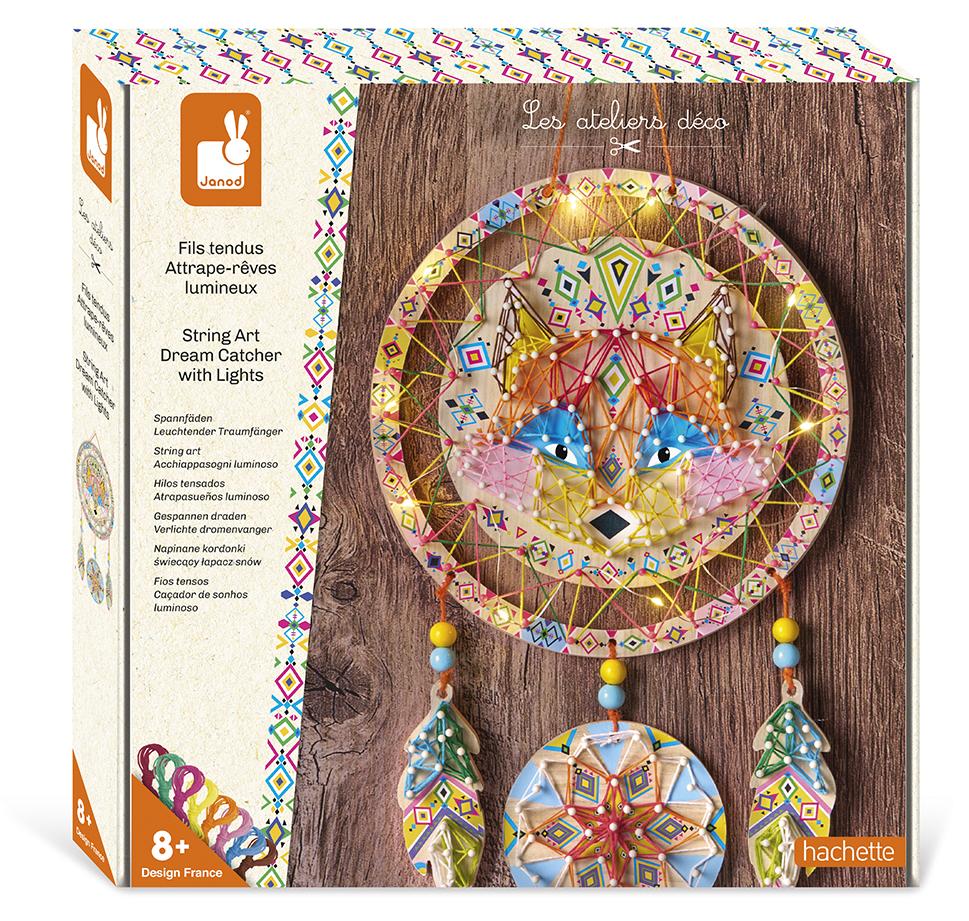 Janod Fadenbild Traumfänger Mit Lichtern Mehrfarbig Mehrfarbig One Size J09161-UNIT