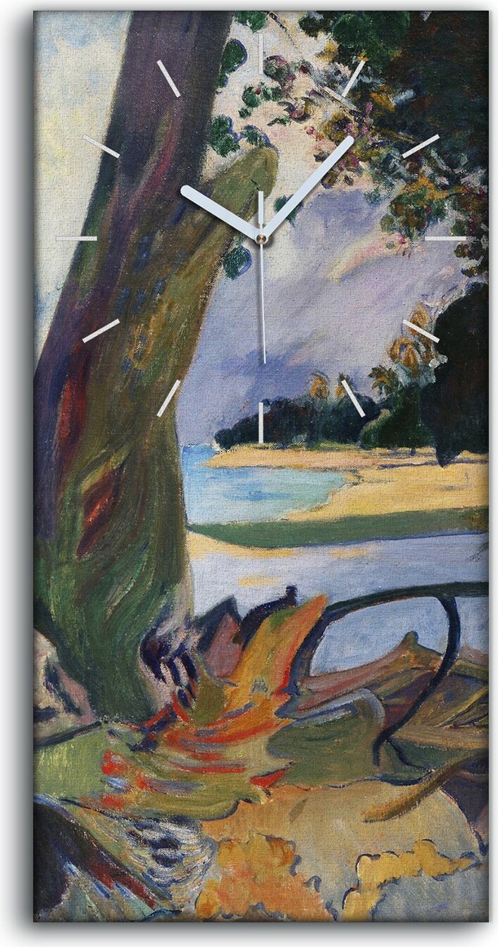 coloray Leinwand Wanduhr Wandkunst Uhr Geräuschlos Kunstdruck 30x60 Te baruo - weiße Hände zcv-1233905-30x60-b