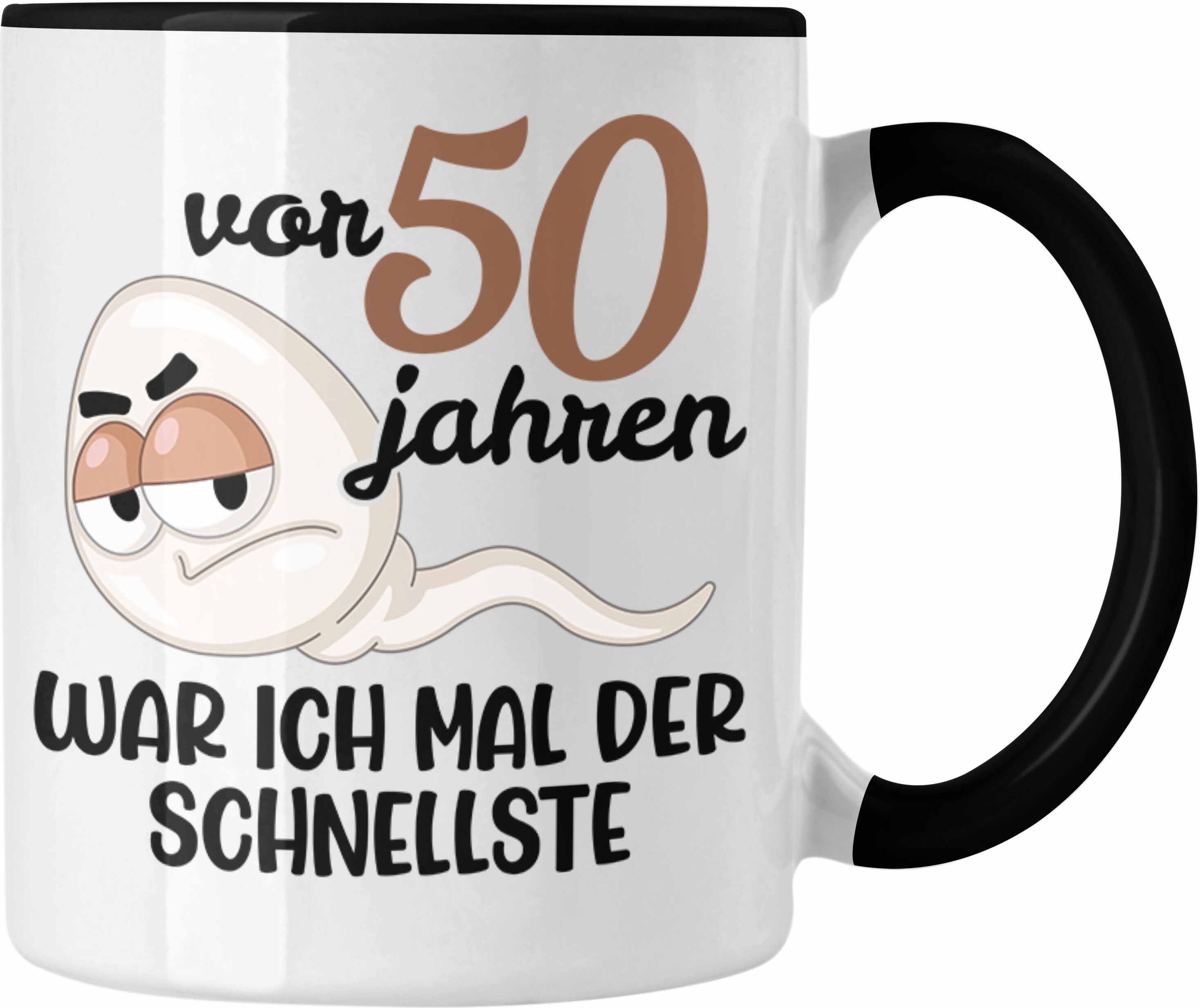 Close Up 50. Geburtstag Tasse „Ich Bin Nicht 50“ – 320 Ml, Keramik, Spülmaschinenfest, Witziges Geschenk