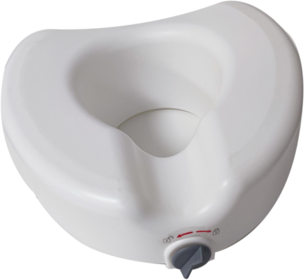 DynaSun 1 Toilettensitzerhöhung 12cm WC-Sitz Toilettensitz Sitzerhöhung Toilettenaufsatz