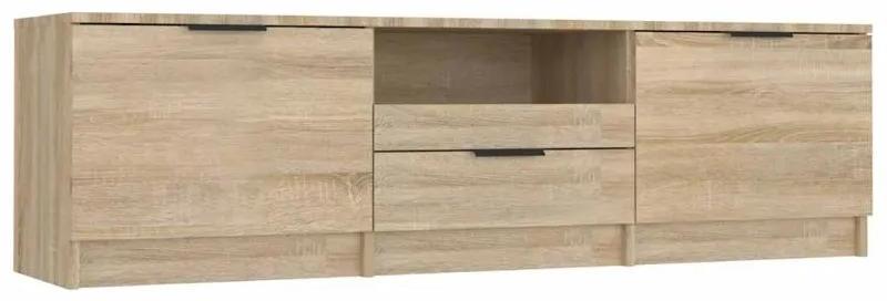 StarTech TV-Lowboard aus Holz - Aufbewahrungsschrank - 140x35x40 cm - Wiederverwendbar - Für die Küche - Mehrfach verwendbar - Gelb