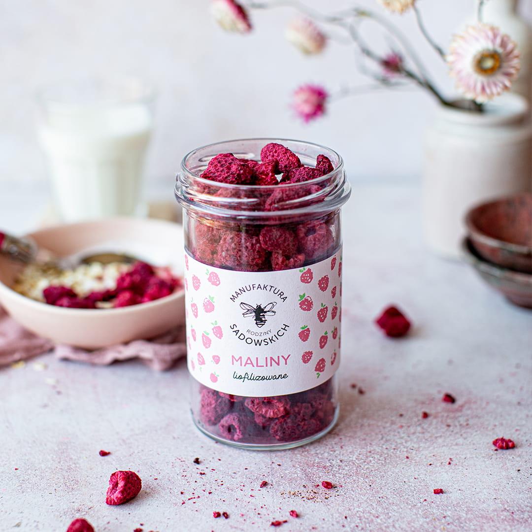 Manufaktura Rodziny Sadowskich Gefriergetrocknete Himbeeren