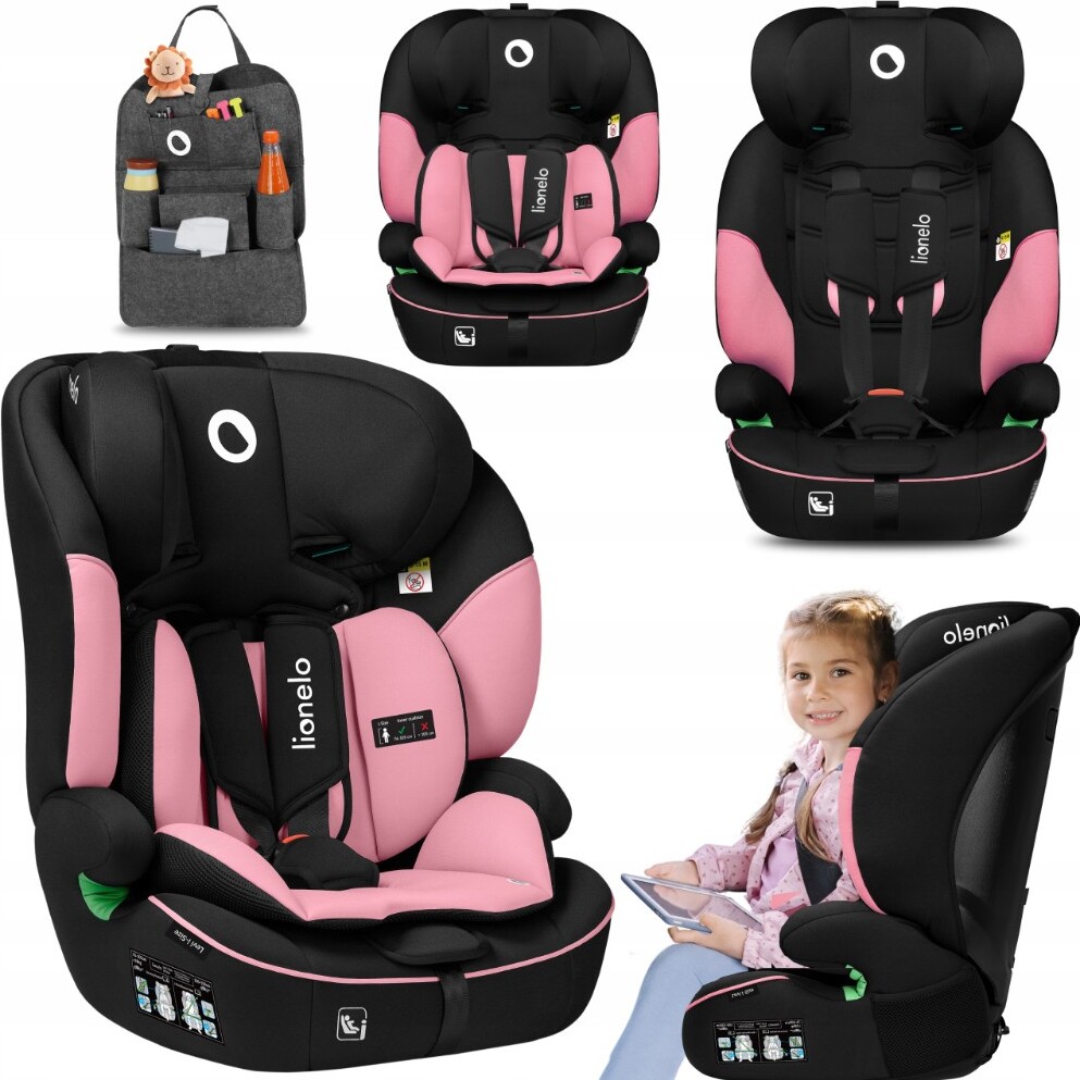 Autositz I-Size Lionelo Levi 9-36Kg Breiter Sitz 10-Stop