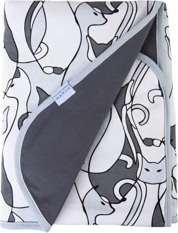 BabyMatex INES Babydecke 75x100 cm Baumwolle Wendbar