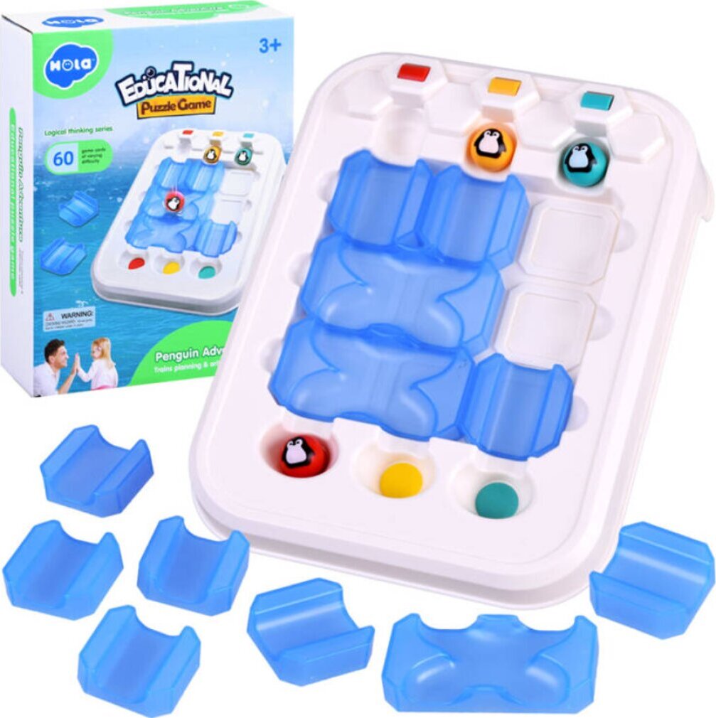 Hola Toys HOLA Pinguin Abenteuer Puzzle Spiel