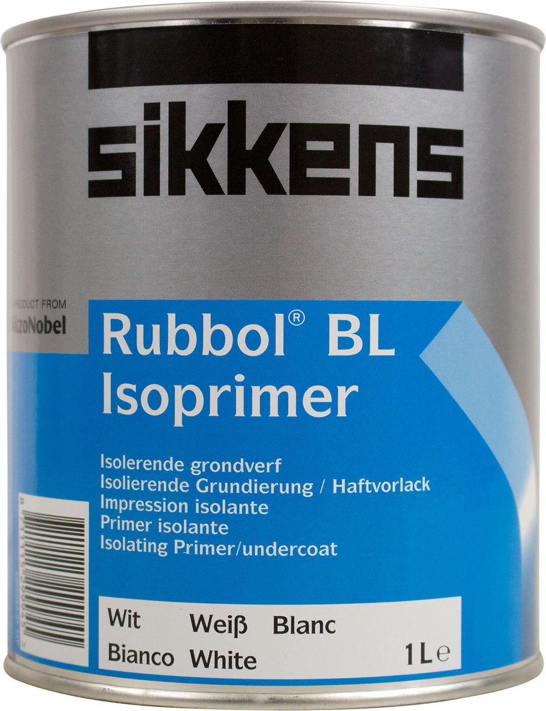 Akzo Nobel Sikkens Rubbol BL Isoprimer 1 L weiss isolierende Grund- und Zwischenbeschichtung NEW-9336