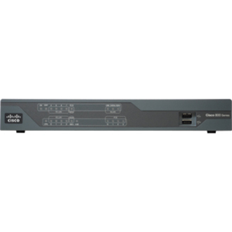 Cisco 892F Wi-Fi 4 IEEE 802.11n Drahtloser Integrated Services Router - 2,40 GHz ISM-Band - 5 GHz UNII-Band - 6,75 MB/s Drahtlosgeschwindigkeit - 8 x Netzwerk-Anschluss - 1 x Breitband-Anschluss - USB - PoE Ports - Fast Ethernet - Desktop CISCO892FW-E-K9