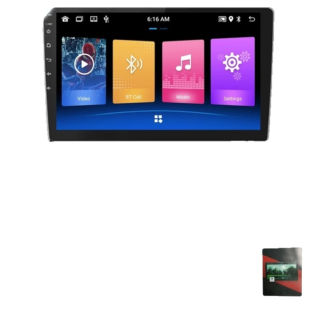 Autorádio, multimediálny prehrávač Android, dotykový displej, iba 9-palcové rádio