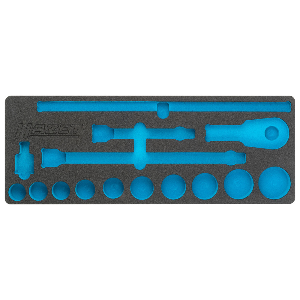 Hazet 2-Komponenten Weichschaum-Einlage für Art.Nr. 1000, 570 mm x 220 mm 163-396L