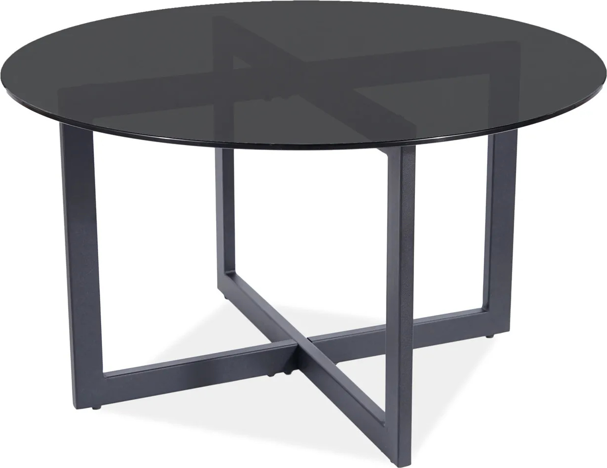 Signal Glas-Couchtisch ALMERIA A 80x80 038-11-00025