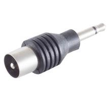 Kabelbude.eu Klinkenstecker Mono 3,5mm / Koaxstecker
