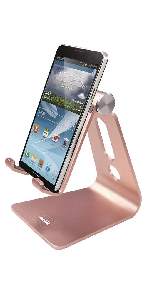 Helit H2380126 - Mobilný telefón/smartfón - Pasívny držiak - Vnútorný - Ružovo-zlatý povrch