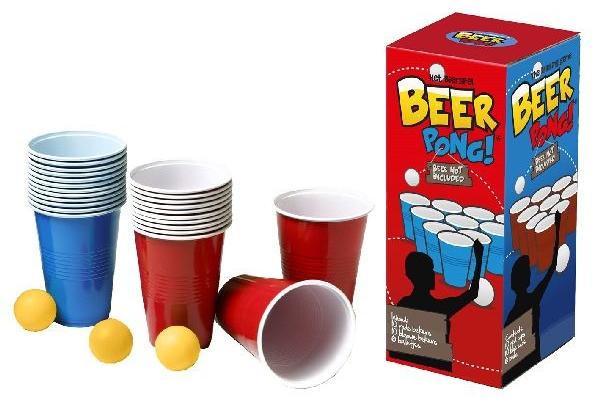 Clown Games Beer Pong 20 Tassen 6 Bälle, Bierpong, 18 Jahr(e) 0607063