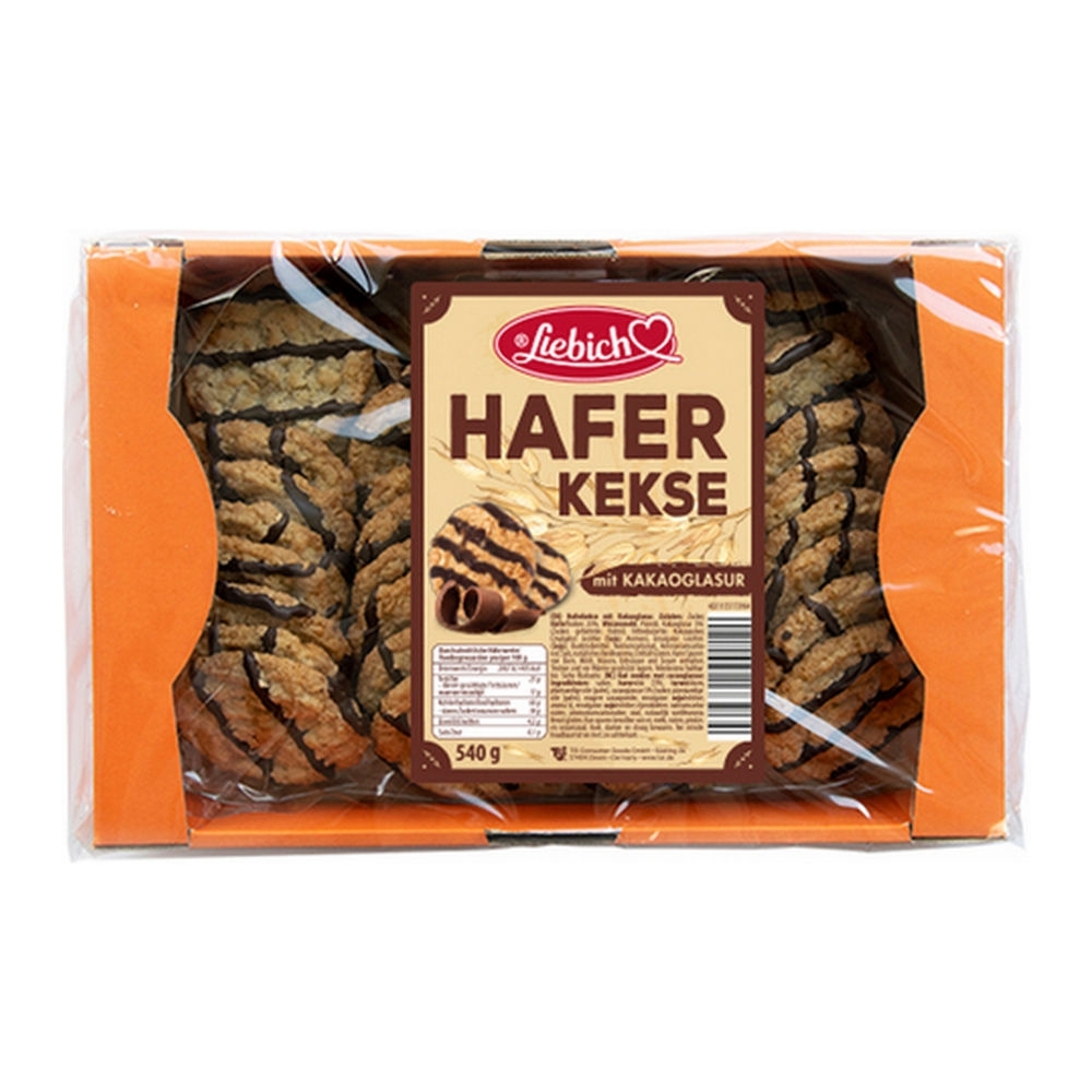 Liebich haferkekse kakaoglasur (8x 540gr)