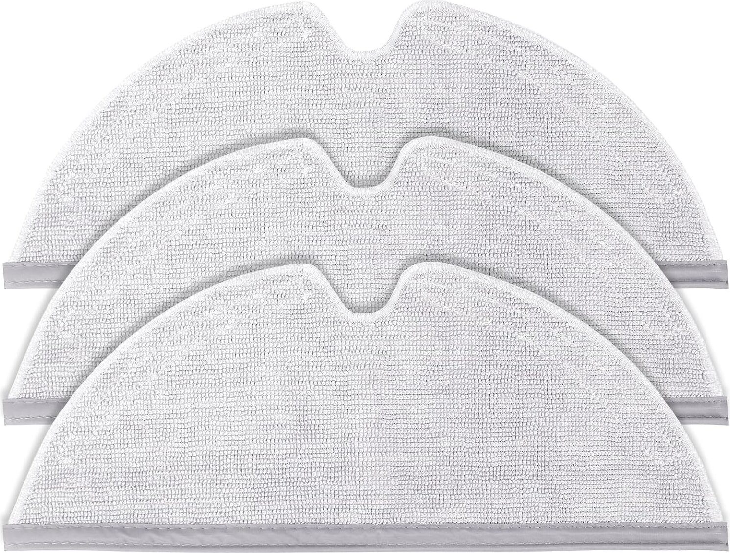 BundiGlassware Chuancheng 3 Stück Wischtücher für Roborock S5, S5 MAX, S6, S6 Pure, S6 MaxV, Q7 Max, Q7 Max+,Q8 Max, Q8 Max+, Q5 Pro, Q5 Pro+, S60, S65, S50, S55, E25, E35 Staubsaugerzubehör AYA1004CJ054