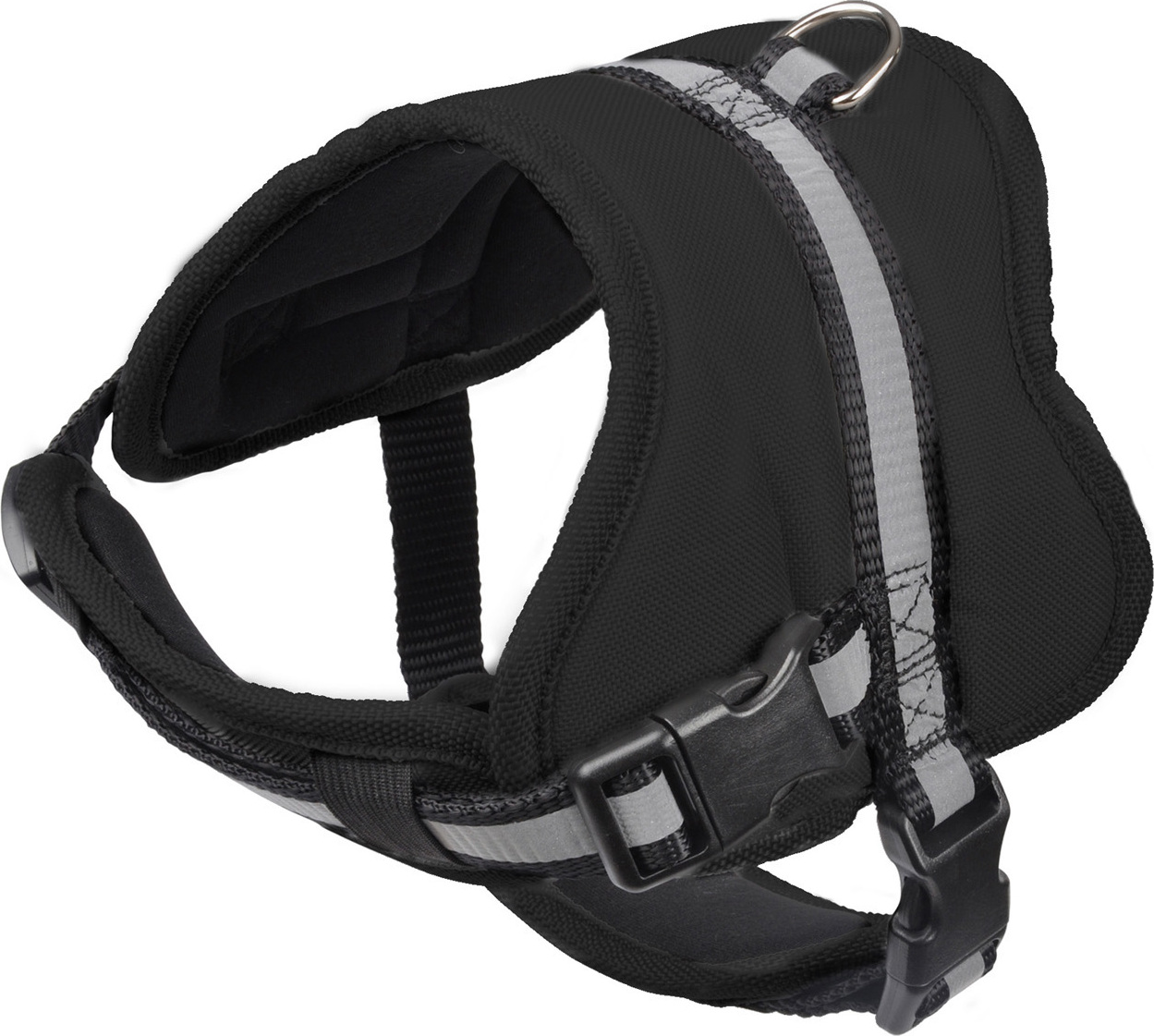 Dynamic24 Hundegeschirr Gr. S 33-45 cm Brustgeschirr Sicherheitsgeschirr Hund Geschirr 6ANI771NR