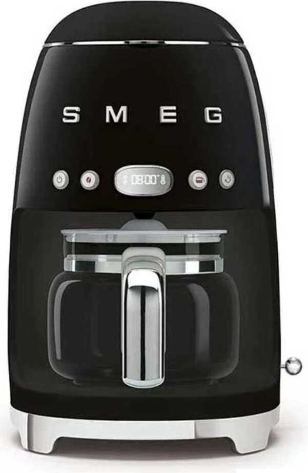 Filtračný kávovar SMEG Black Series 50 rokov