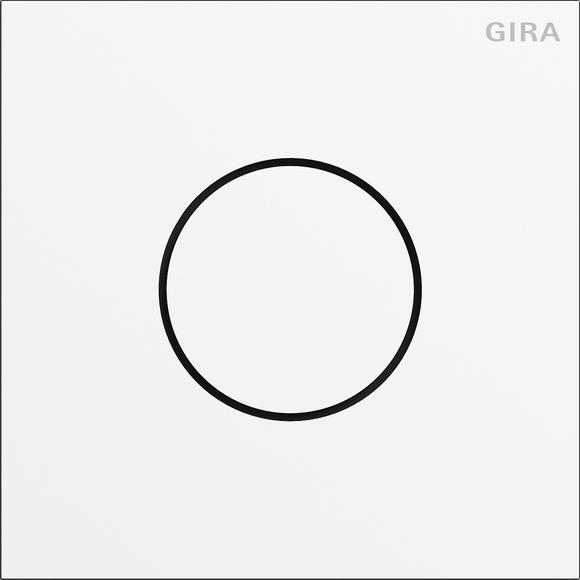 GIRA Sprachmodul System 106 5563902 Verkehrsweiß(lack.)