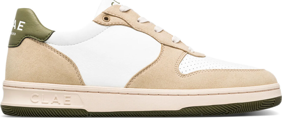 Clae Malone Vegan Vanilla White Olive - biela, 8