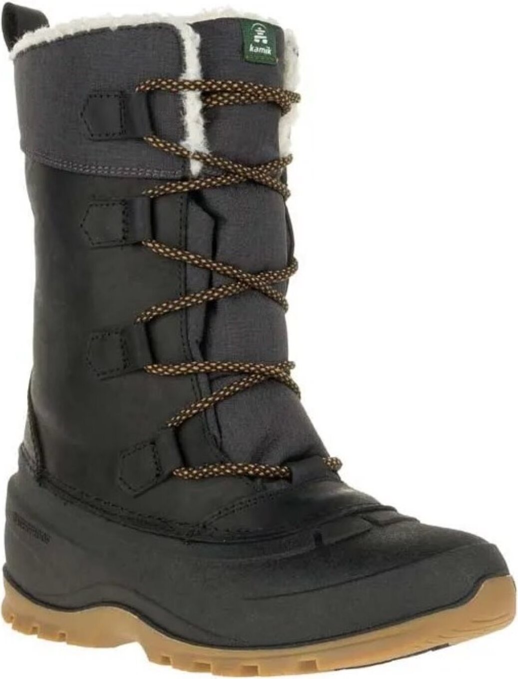 Kamik Luge Navy Black Après-ski Enfant