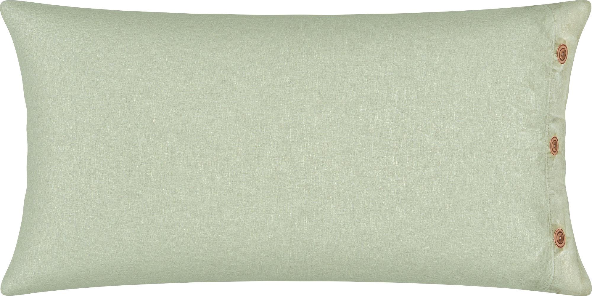 Erwin Müller Kissenbezug Deggendorf" jade 40x80 cm"