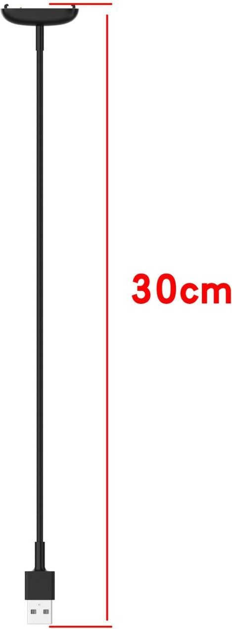 Dokovacia stanica pre inteligentné hodinky Fitbit Inspire 3 USB nabíjací kábel Ladestation 30 cm