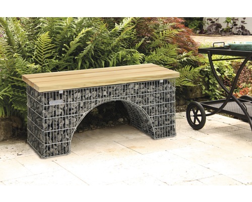 Bellissa Haas Sitzbank Bogengabione bellissa 125x45x54 cm 97133