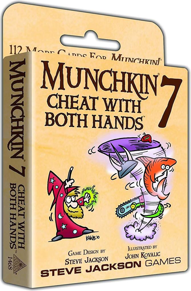 Munchkin 7 — Cheat With Both Hands, Kartenspiel, Rollenspiele, 10 Jahr(e), 60 min SJG1468