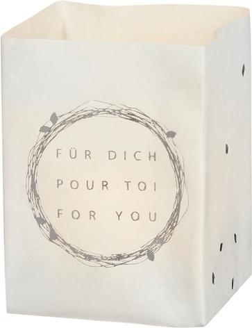 räder Mini Poesielicht "Für dich", 3-sprachig