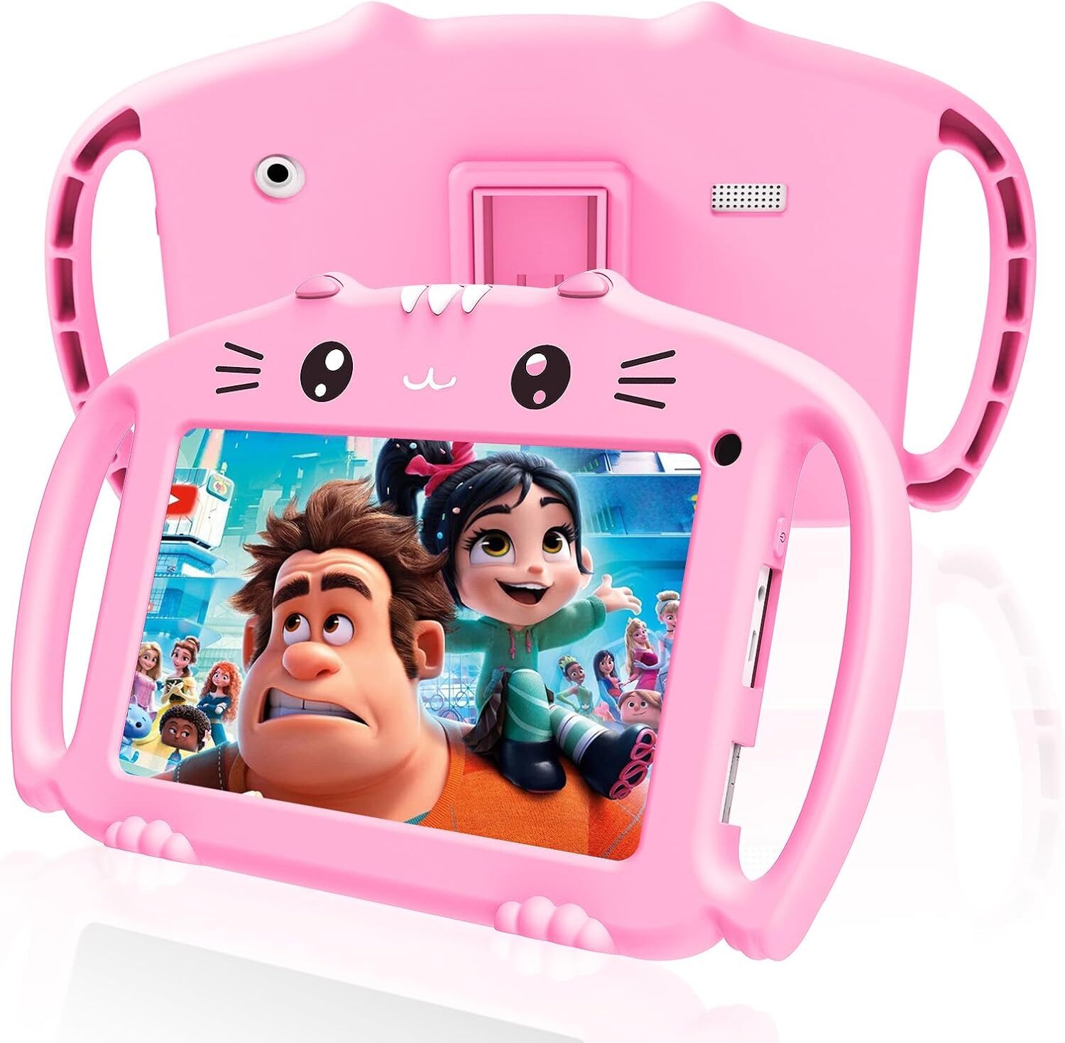 VESWWE Kinder Tablet Android mit WiFi 32GB ROM Dual Kamera Kindersicherung Kinder Tablet von 3 Jahren bis 14