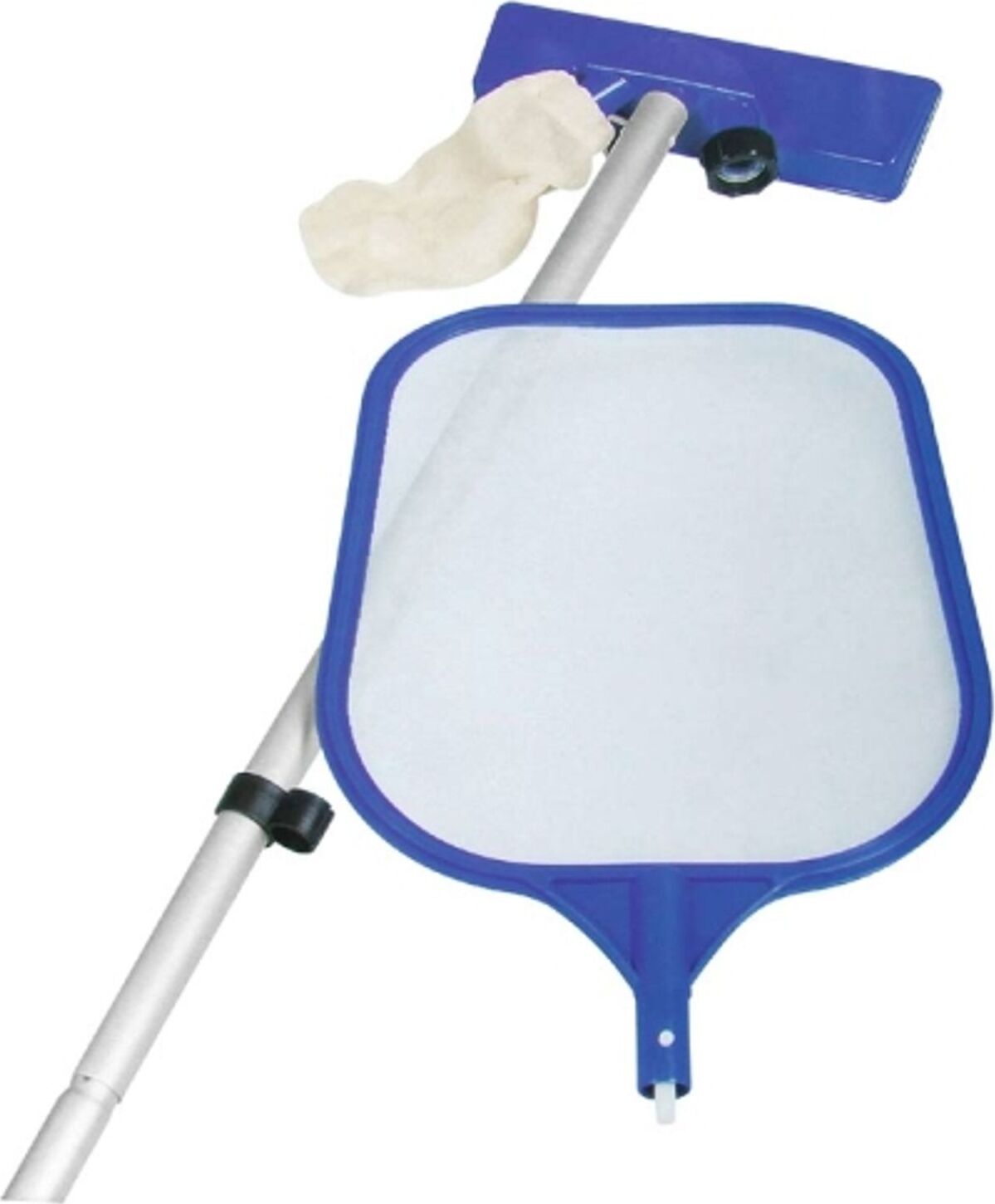 Buri Poolreinigungsset Poolreiniger Kescher Bodenreiniger Vakuumsauger Reinigungsset 00a34
