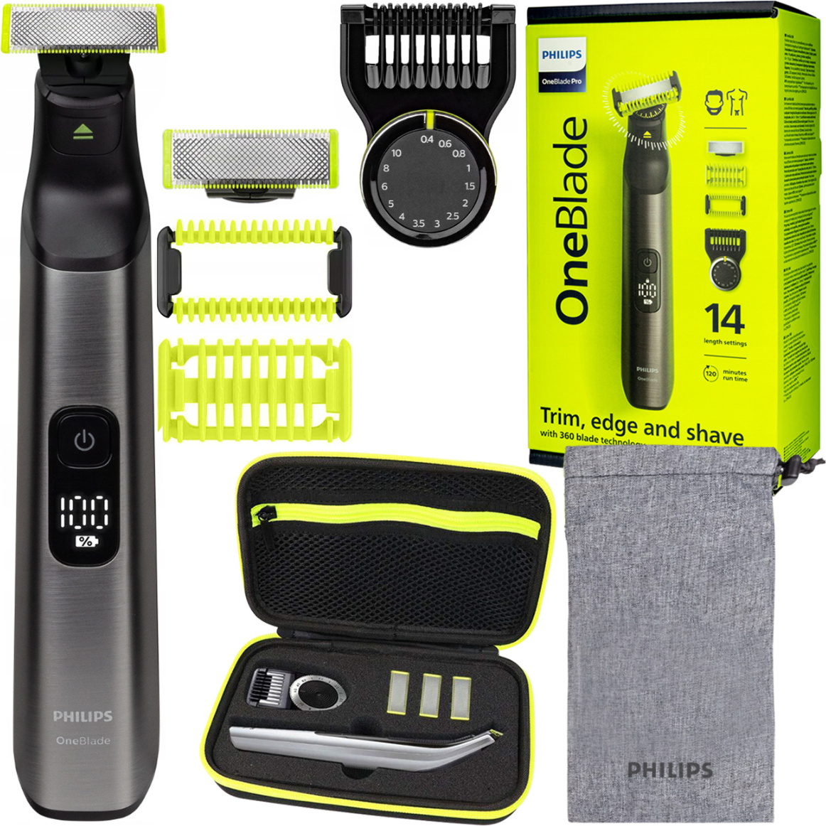 PHILIPS OneBlade PRO QP6550/15 Rasierer + | Kaufland.de