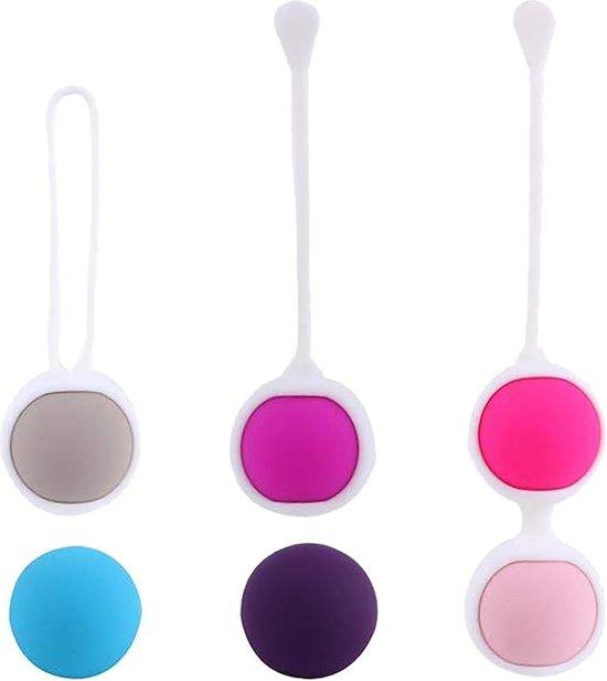 Famanu Trainingsballen für die Beckenbodenmuskulatur - Ergonomisches Design, 6 verschiedene Größen SHSHOP