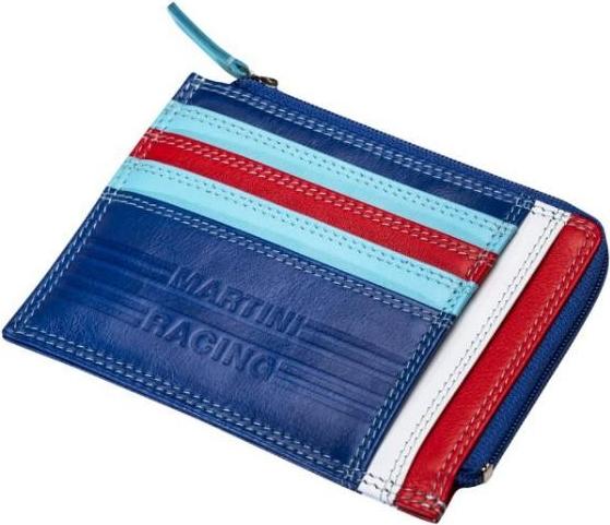 Sparco 01283BM Martini Racing Blaue Lederbrieftasche 099148MR