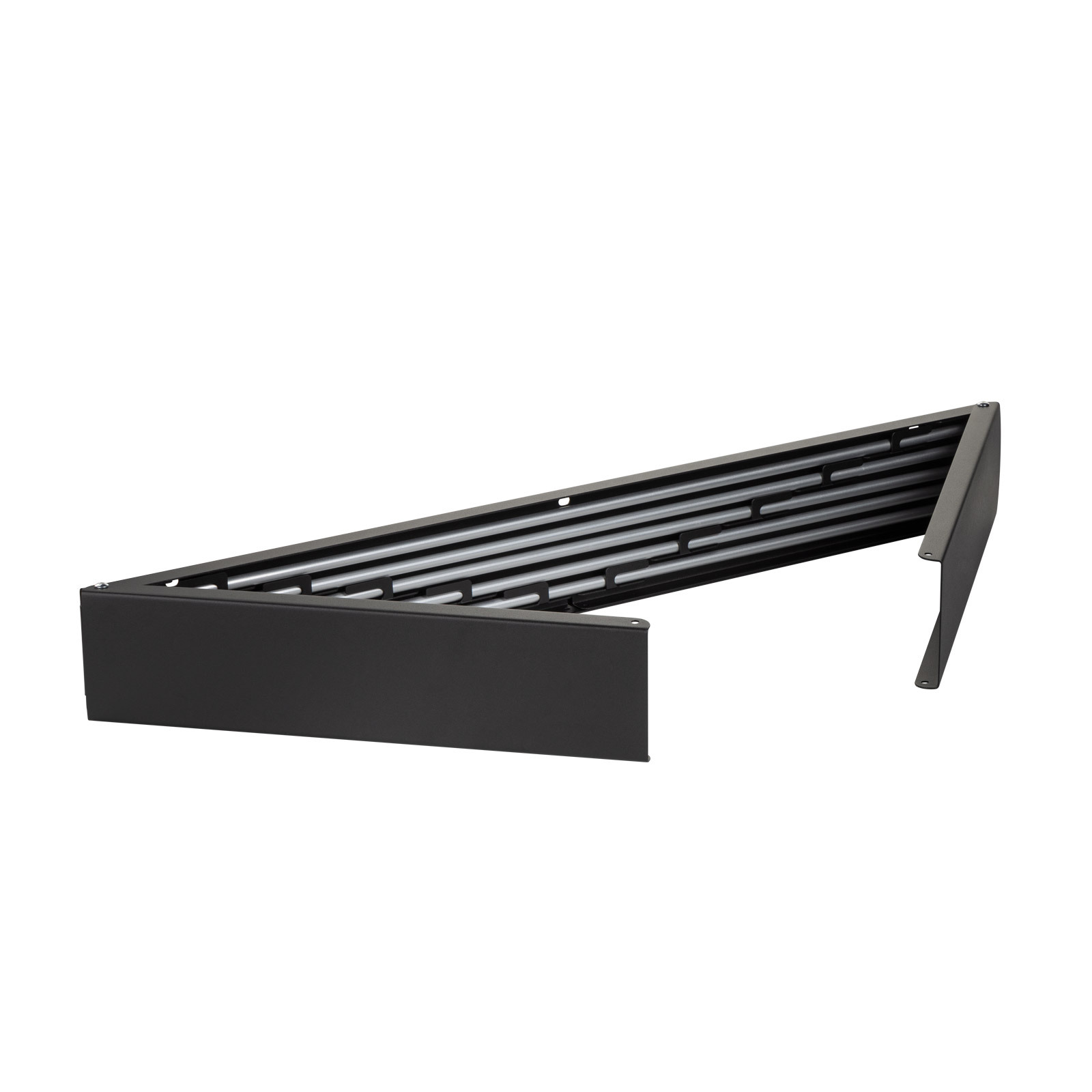 Vitapur Vitapur Wandtrockengestell - Klappbares Trockengestell - Trockenständer - Hängendes Trockengestell - Wäschetrockengestell - 80 x 40 cm - 4 Meter Trockenlänge - Schwarz