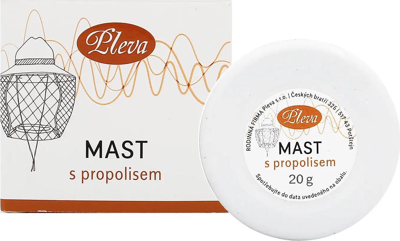 Pleva-Salbe mit Propolis mast s propolisem 20 g P1003