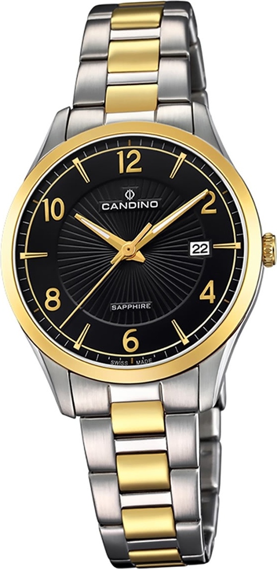 Dámske hodinky Candino Classic z nehrdzavejúcej ocele C4632/2 Náramkové analógové hodinky strieborné D2UC4632/2