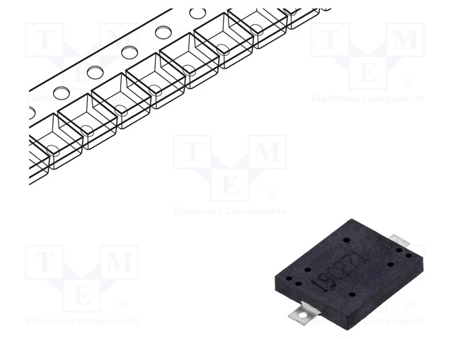 TNE 1x Schallwler: piezoelektrisch ohne internen Generator LPT1109DS-HL-05-4.1-12-R E _1GH_LPT1109DS-HL-05