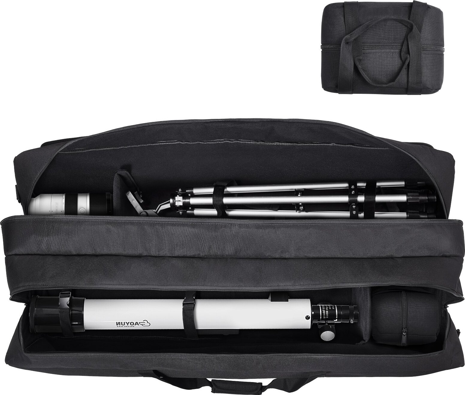 Sweiko Teleskoptasche Teleskopkoffer 1040mm Transporttasche für Teleskope SS-SSWQEU008831