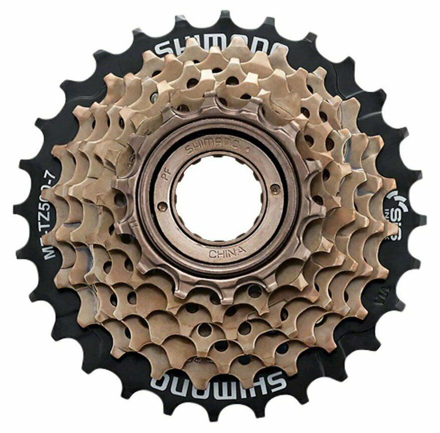windmeile | Shimano Schraubkranz MF-TZ500 7-Fach 14-28 Zähne, Zahnkranz, Freilauf, Fahrrad, E-Bike, Elektro Fahrrad, Pedelec