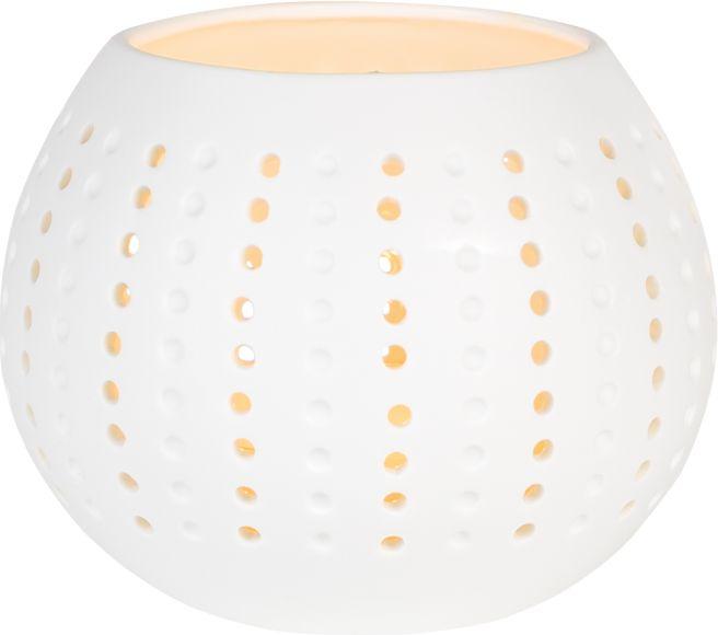 Räder Porzellanlicht Lochlinien 11,5 x13x9cm 92321