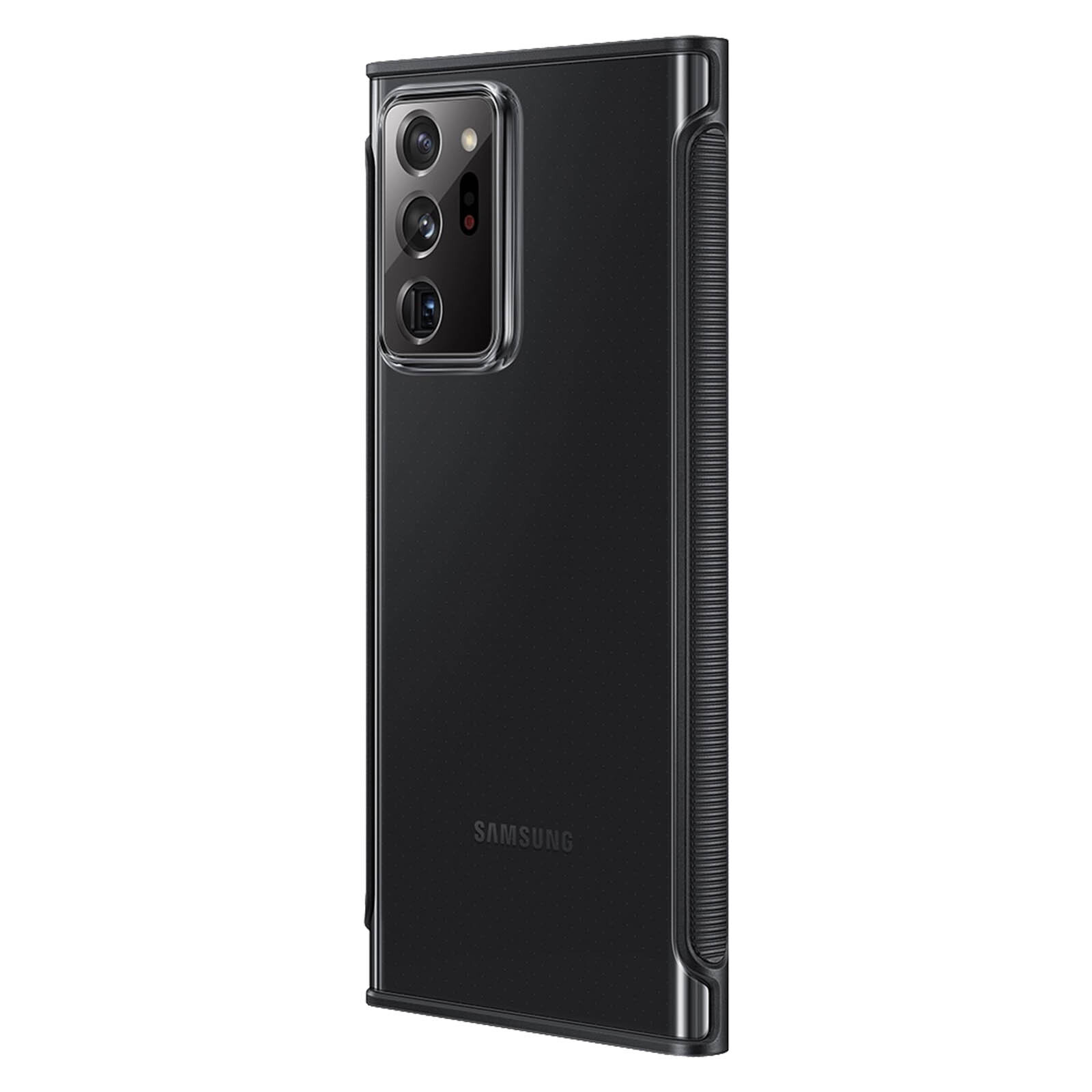 Originálny Samsung priehľadný ochranný kryt pre Galaxy Note 20 Ultra - Schwarz