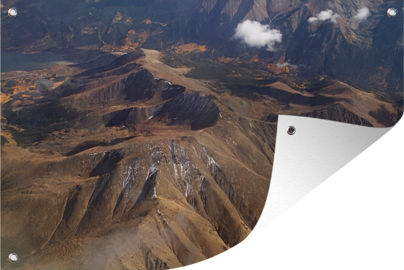 MuchoWow® 90x60 cm Outdoor-Poster Gartendeko Sichtschutz Garten Poster für den Garten Mount Elbert 133|38244746